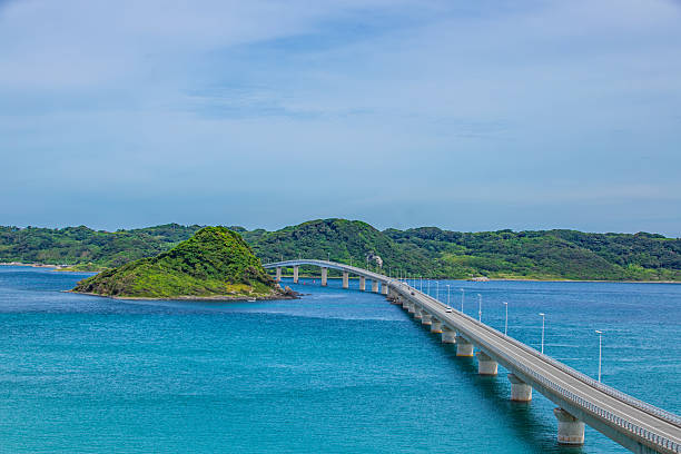 istock Summer Tsunoshima Bridge in Shimonoseki, Yamaguchi Prefecture 2211525071