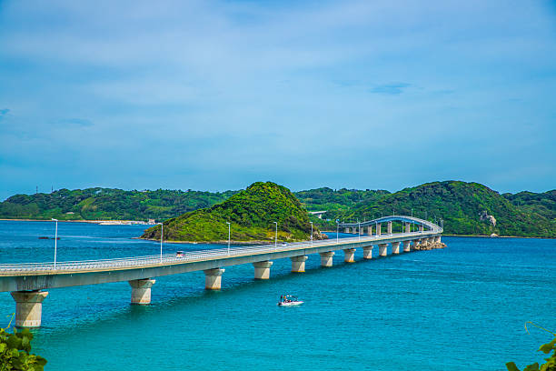 istock Summer Tsunoshima Bridge in Shimonoseki, Yamaguchi Prefecture 2211525407