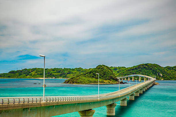 istock Summer Tsunoshima Bridge in Shimonoseki, Yamaguchi Prefecture 2211525589