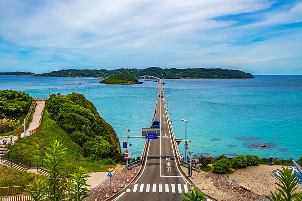 istock Summer Tsunoshima Bridge in Shimonoseki, Yamaguchi Prefecture 2211525678