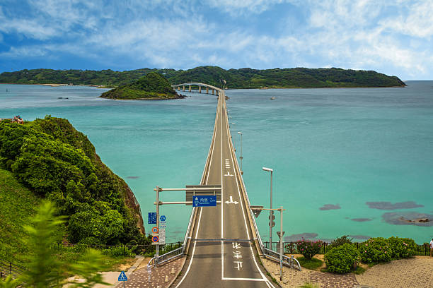 istock Summer Tsunoshima Bridge in Shimonoseki, Yamaguchi Prefecture 2211526053