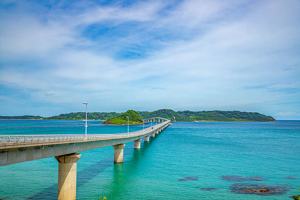 istock Summer Tsunoshima Bridge in Shimonoseki, Yamaguchi Prefecture 2211526185