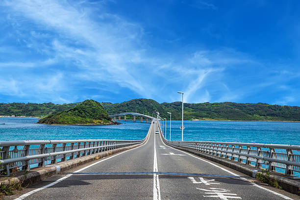 istock Summer Tsunoshima Bridge in Shimonoseki, Yamaguchi Prefecture 2211526295