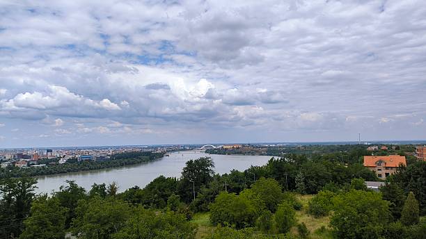 istock landscape by the Danube river in Novi Sad 2211533371
