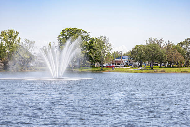 istock Scenic View of Crest Lake Park 2211535224