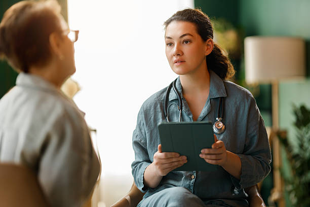 istock patient and a doctor talking 2211543479