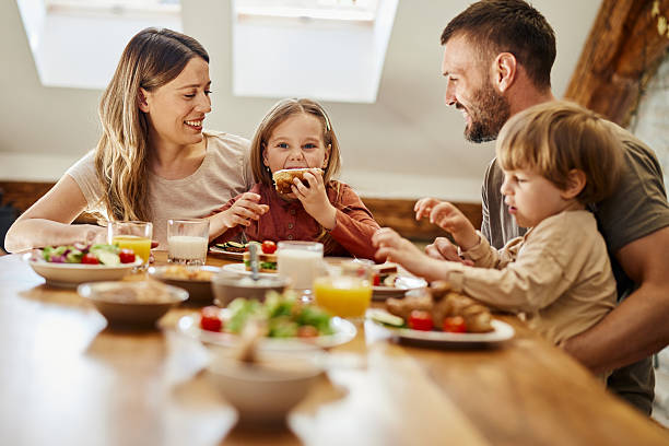 istock Family's meal at dining table! 2211544389