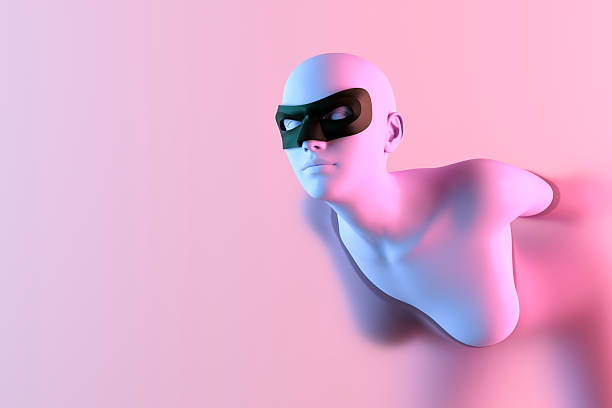 A digitally generated image featuring a computer hacker wearing black glasses attempting to breach a transparent glass wall, symbolizing digital intrusion, cybersecurity threats, and the illusion of system vulnerability. This conceptual design represents the importance of invisible but strong digital defenses, making it ideal for cybersecurity awareness, IT protection, and data security themes.