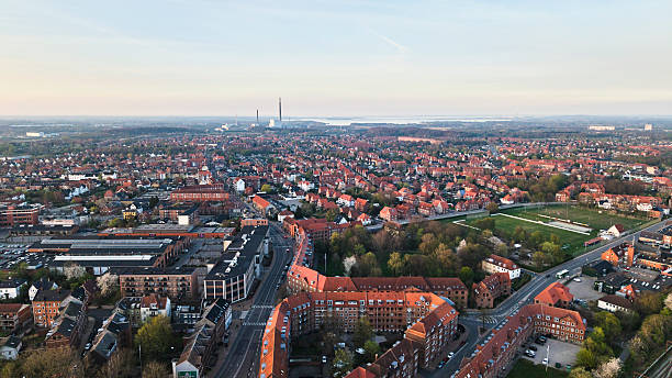 istock Above Odense city suburb 2211556006