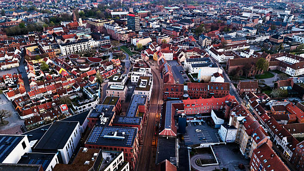 istock Above Odense city downtown 2211556159