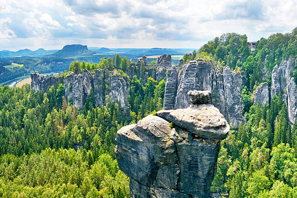 istock Bastei bridge in Saxon Switzerland 2211557301
