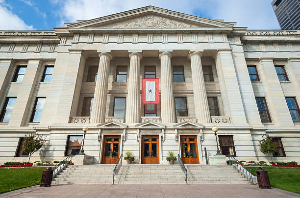 istock Ohio Statehouse, State government office in Columbus, Ohio 2211562812