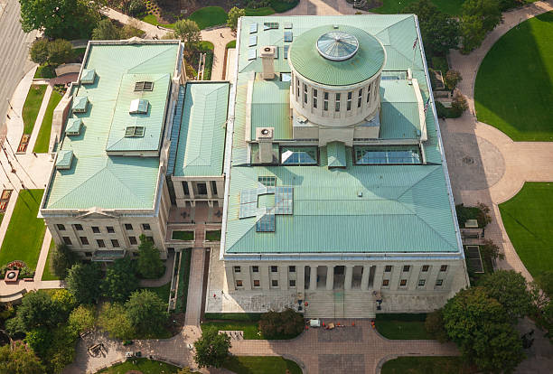 istock Ohio Statehouse, State government office in Columbus, Ohio 2211562817