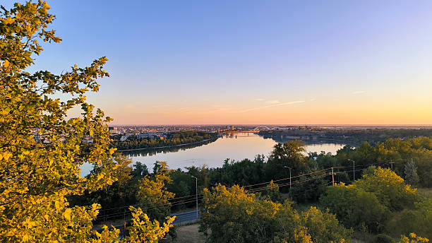 istock landscape by the Danube river in Novi Sad 2211565579