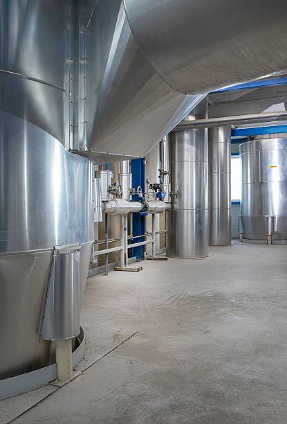 istock Production plant of cattle feed. Industrial. Interior 2211567582