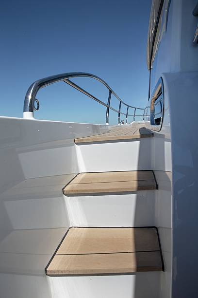 istock Luxury yacht. Yachting in the Netherlands. At deck. 2211567713