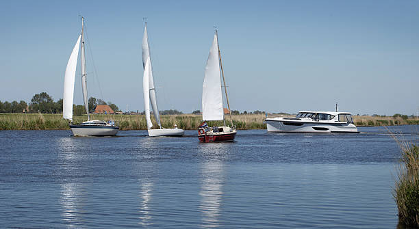 istock Luxury yacht. Yachting in the Netherlands. 2211573906