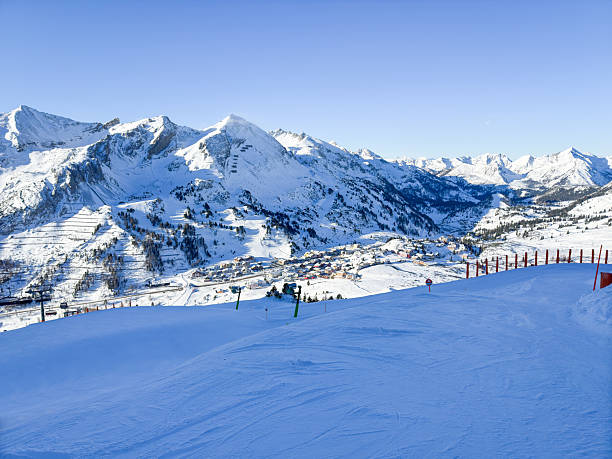 istock Obertaueren ski resort, Austria in winter 2211584225