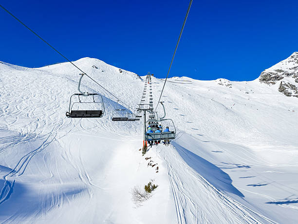 istock Obertaueren ski resort, Austria in winter 2211584439