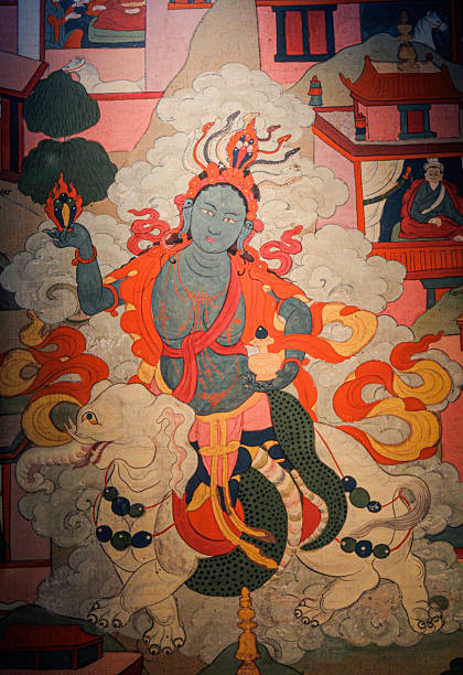 istock Tibeten Tangka background 2211584944