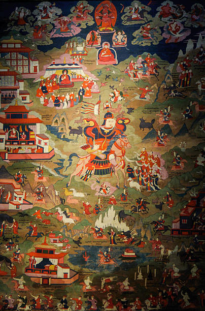 istock Tibeten Tangka background 2211584985