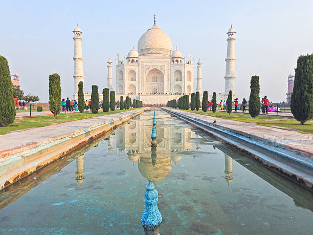 Taj mahal, Agra, one of the wonders of the world in india