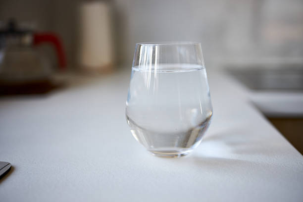 Hydration is important! Focus on glass with water.