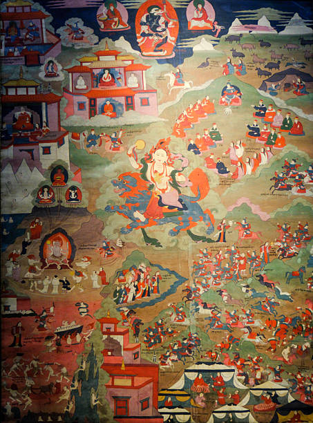 istock Tibeten Tangka background 2211585150