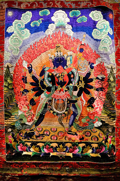 istock Tibeten Tangka background 2211585445