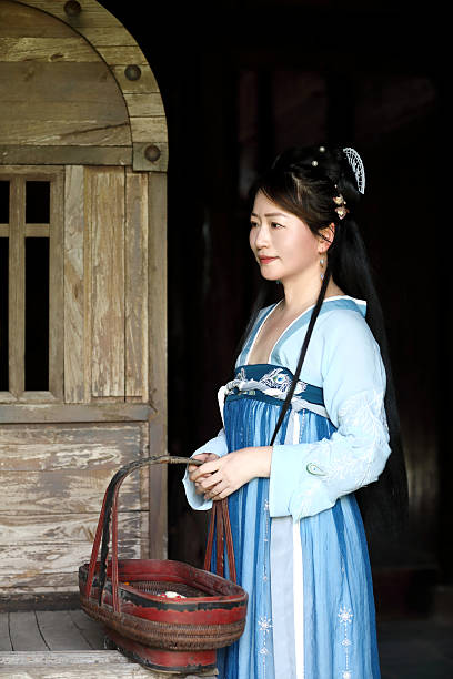 A Chinese young lady in Hanfu