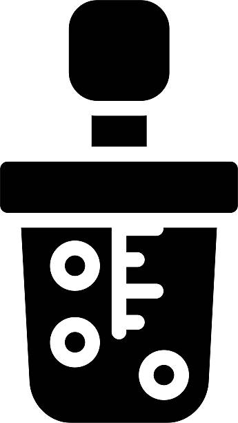 Sous Vide Machine Glyph Icon Design Sous Vide Machine Glyph Icon Design sous vide cooker stock illustrations