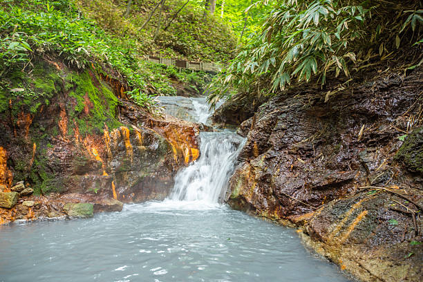 istock Noboribetsu Natural Footbath in Hokkaido 2211593627