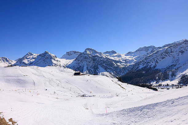 istock ski slopes of Arosa, Switzerland 2211596417