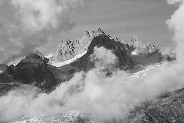 istock The Aiguille du Tour peak from Brevent - Chamonix 2211614753