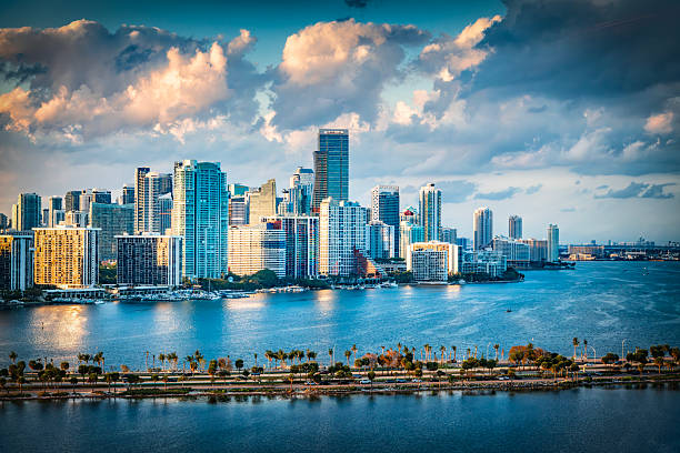 istock Miami Skyline Aerial 2211615781