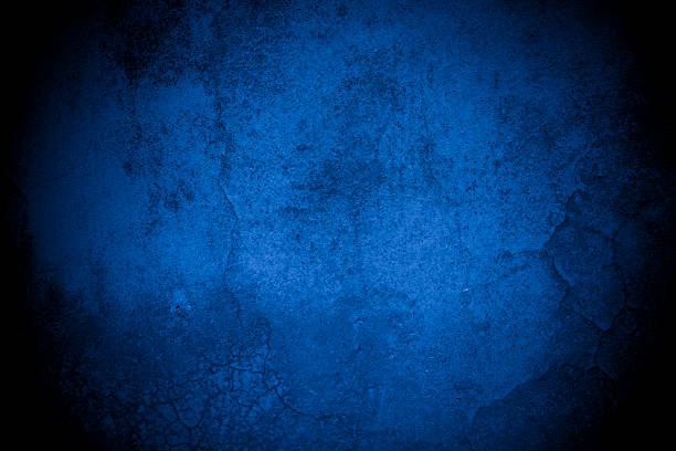 istock Old wall pattern texture cement blue dark abstract  blue color design are light with black gradient background. 2211617191