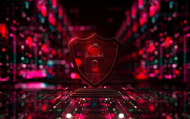istock Cyber Security Ransomware Phishing Fingerprint Email Encrypted Technology, Digital Information Protected Secured 2211629381