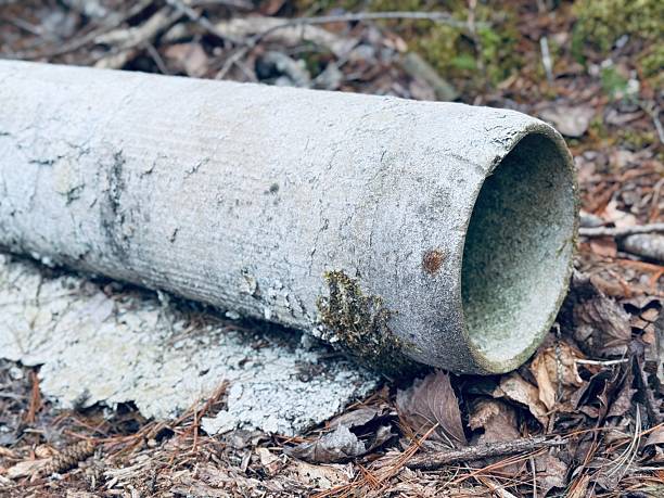 Dangerous and Toxic Asbestos Pipe