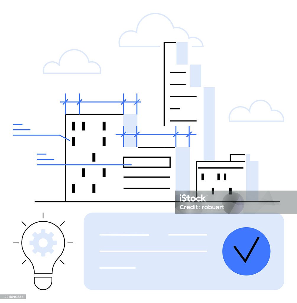 Urban Building Development With Innovative Ideas And Completion Status ...