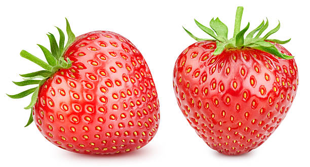 istock Fresh strawberry orange isolated on white background 2211646139