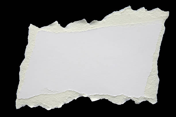 istock White ripped paper torn edges strips isolated on black background 2211676475