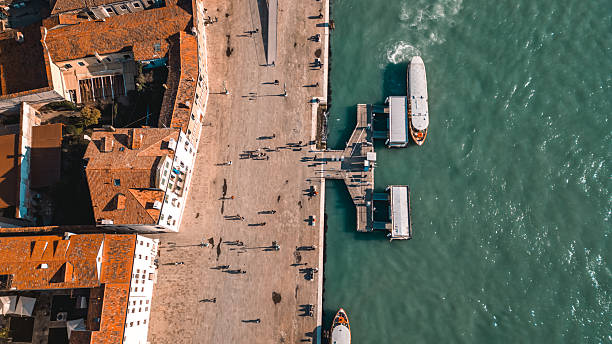 Venice Italy Drone Footage.