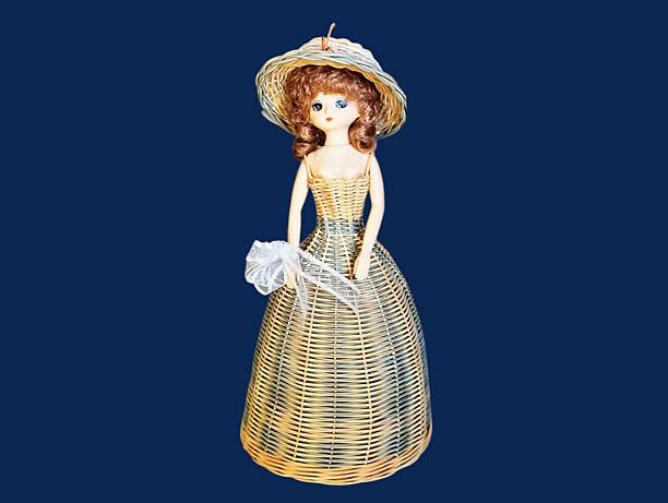 istock Bamboo Dressed Girl Doll 2211694914