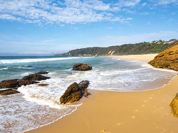 Beares Beach in morning light, Bermagui, Sapphire Coast NSW