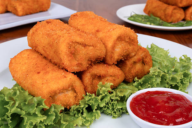 istock Authentic Indonesian Rissoles Arranged for Serving 2211711654