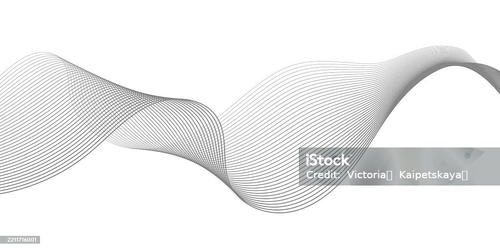 What Is Undulate Ilustración de Undulate Grey Wave Swirl Frequency Sound Wave Twisted ...