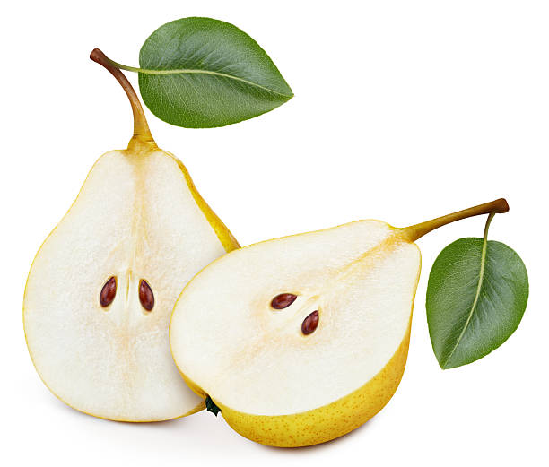 istock Isolated yellow pear on white background 2211716769