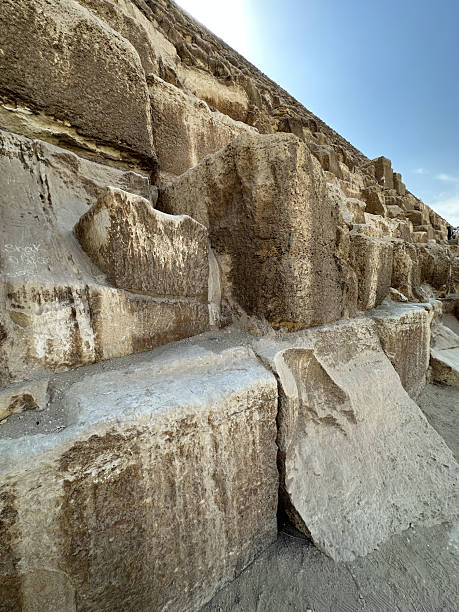 istock Limestone blocks of Pyramids Khufu 2211725006