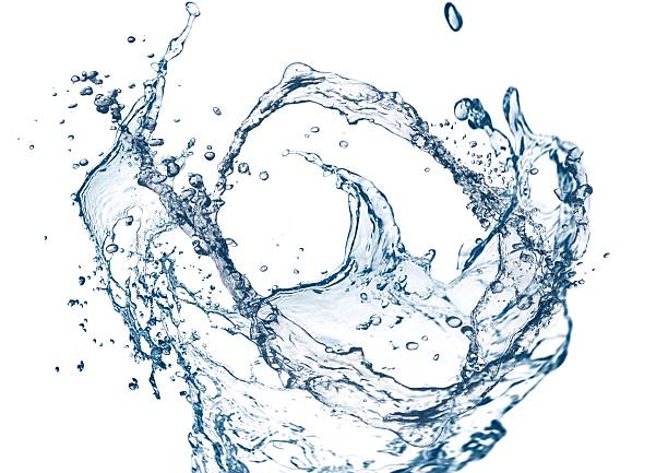 istock 3d illustration of abstract blue water splash on white background 2211725633