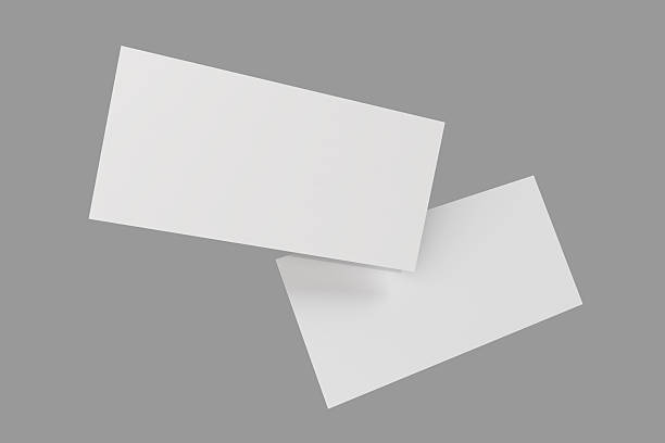 istock Realistic Dl Flyer Blank Mockup template isolated on background. Empty 3d landscape paper template for flyer, wedding invitation, postcard, gift card, note cards, voucher, greeting card, brochure 2211729818